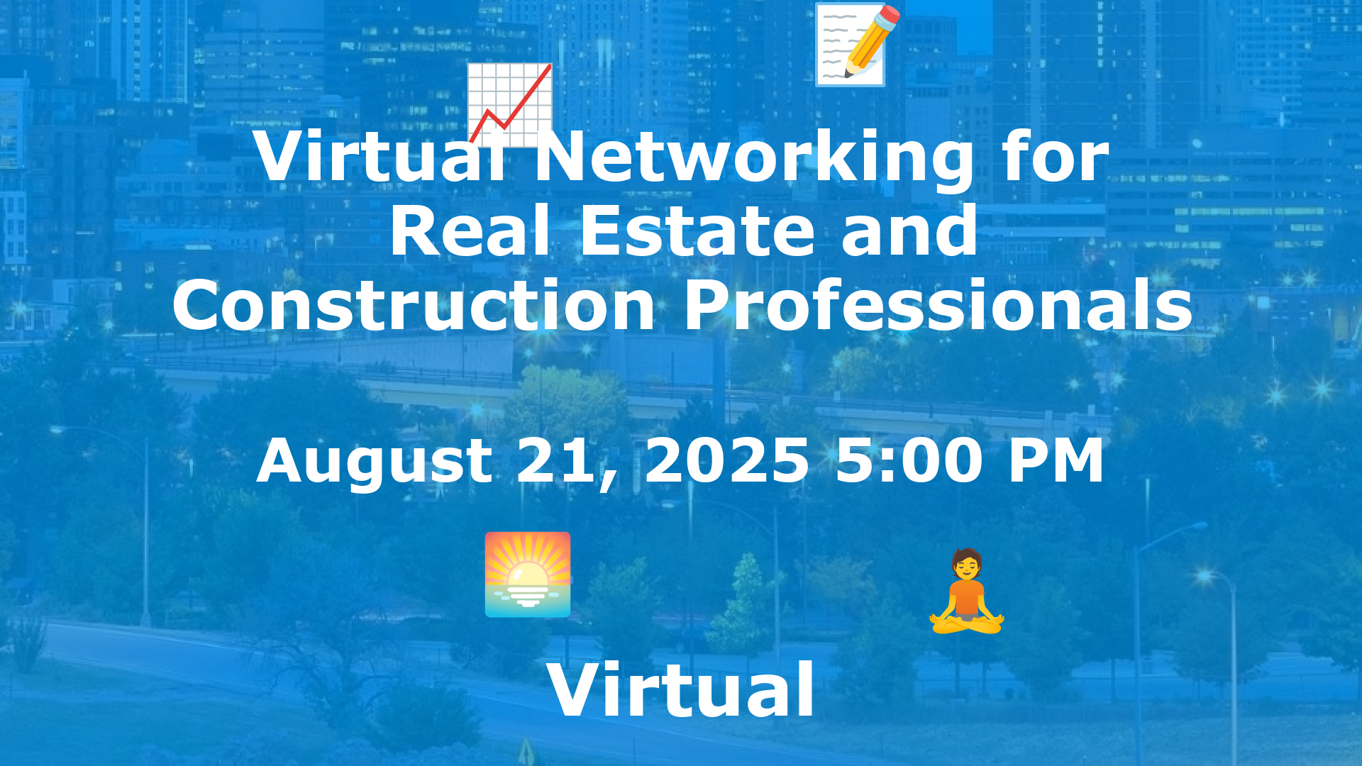 Virtual Networking for Real Estate and Construction Professionals event image